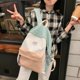 thumbnail image 4 of Mochila sencilla de Color sólido estilo japonés coreano para adolescentes, mochila escolar informal para estudiantes, mochila de viaje de nailon impermeable BANYUO Electrónica, 4 of 6