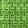 thumbnail image 1 of Ahgly Company Indoor Square Abstract Green Modern Area Rugs, 7' Square, 1 of 4