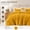 Mustard Yellow, variant on Fleece Full Comforter Set - Super Soft Warm Fluffy Mustard Yellow Bedding with 2 Pillowcases, Cozy Luxury All-Season Bed Set