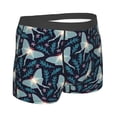 thumbnail image 3 of Naloa Glowing Butterfly Print Mens Underwear - Boxers for Men, Classic Briefs for Men, 3 of 9