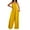 Yellow, variant on Aayomet Womens Jumpsuits Dressy Women Summer Backless Suspender Jumpsuit Wide Leg Pants Casual Loose Elegant Jumpsuit,Black XL