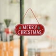 thumbnail image 2 of RSKK Mini Hangable Diy Christmas Welcome Sign,Christmas Plaque Sign Metal Christmas Door Wall Hanging Sign Christmas Tree Ornaments Ornaments Hangs, 2 of 4