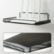 thumbnail image 5 of Estante de almacenamiento para el hogar, la cocina y el baño, sin perforaciones, para enrutador de pared, para decodificador de TV, enrutador con dos ganchos metálicos., 5 of 7