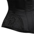 thumbnail image 6 of Fesfesfes Women's Court Shapewear Workout Body Shaping Gothic Retro Shapewear Girdle With Straps And Chest Support Waistband Plus Size $10, 6 of 7
