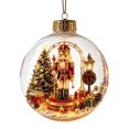 thumbnail image 2 of Glowing Christmas Story Ornament,Mini Holiday Scene Light-Up Christmas Balls With Warm Led Light,Festive Keepsake Gift,Glowing Christmas Ornament for Tree Mantel, Holiday Decoration & Gifting Use, 2 of 5