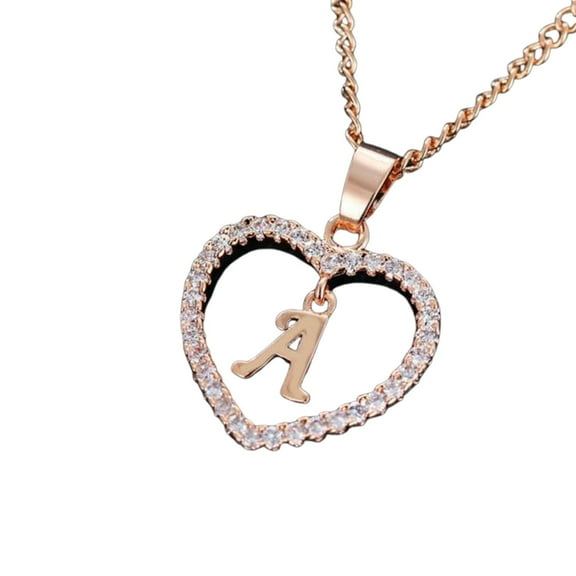 DESIGNICE Initial Necklaces for Women,Personalized Elegant Gold Initial Necklace,Minimalist Dainty Necklace for Everyday Wear,Customizable Initial Necklace for Unique Self-Expression,A