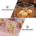 thumbnail image 3 of FELTECHELECTR 12 cajas de plástico transparentes para dulces y joyas., 3 of 6