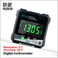 thumbnail image 2 of Medidor de ángulo de nivel Digital RZ, Mini inclinómetro Digital de medición de 360 ° con Base magnética, transportador cónico Universal electrónico Tan Jianjun unisex, 2 of 2