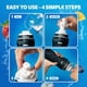 thumbnail image 4 of Botella de Agua Cirkul Grip Squeeze de 650ml con Tapa Deportiva Libre de BPA, 4 of 9