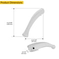 thumbnail image 2 of Manivela plegable BRIXWELL de 11,1 cm, color blanco fundido, 2 of 7