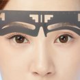 thumbnail image 4 of MasteelfCA 2Pcs Eyebrow Ruler Stainless Steel Eyebrow Stencil Guide Makeup Tool for Women Girls, 4 of 8