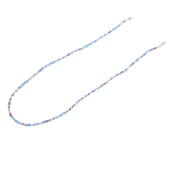 NFTIGB Colorful Bead Eyeglasses Chain Simple Fashionable Glasses Lanyard Strap Jewelry Accessory, 25.6 inches / 65 cm