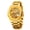 Gold Shell Gold Surface, variant on Men's Automatic Skeleton Mechanical Watch, Octagonal Case, Stainless Steel Band, Self-Winding Wrist Watch
