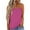 Hot Pink, variant on fatyb Women's Summer Strapless Tops Casual Sleeveless Tanks off Shoulder Backless Beach Shirts for Women