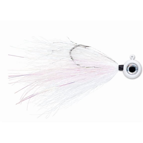 VMC Moon Tail Jig 1/8 White