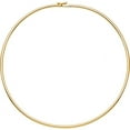 thumbnail image 2 of 14K Yellow Gold 3mm Omega 18" Chain, 2 of 2