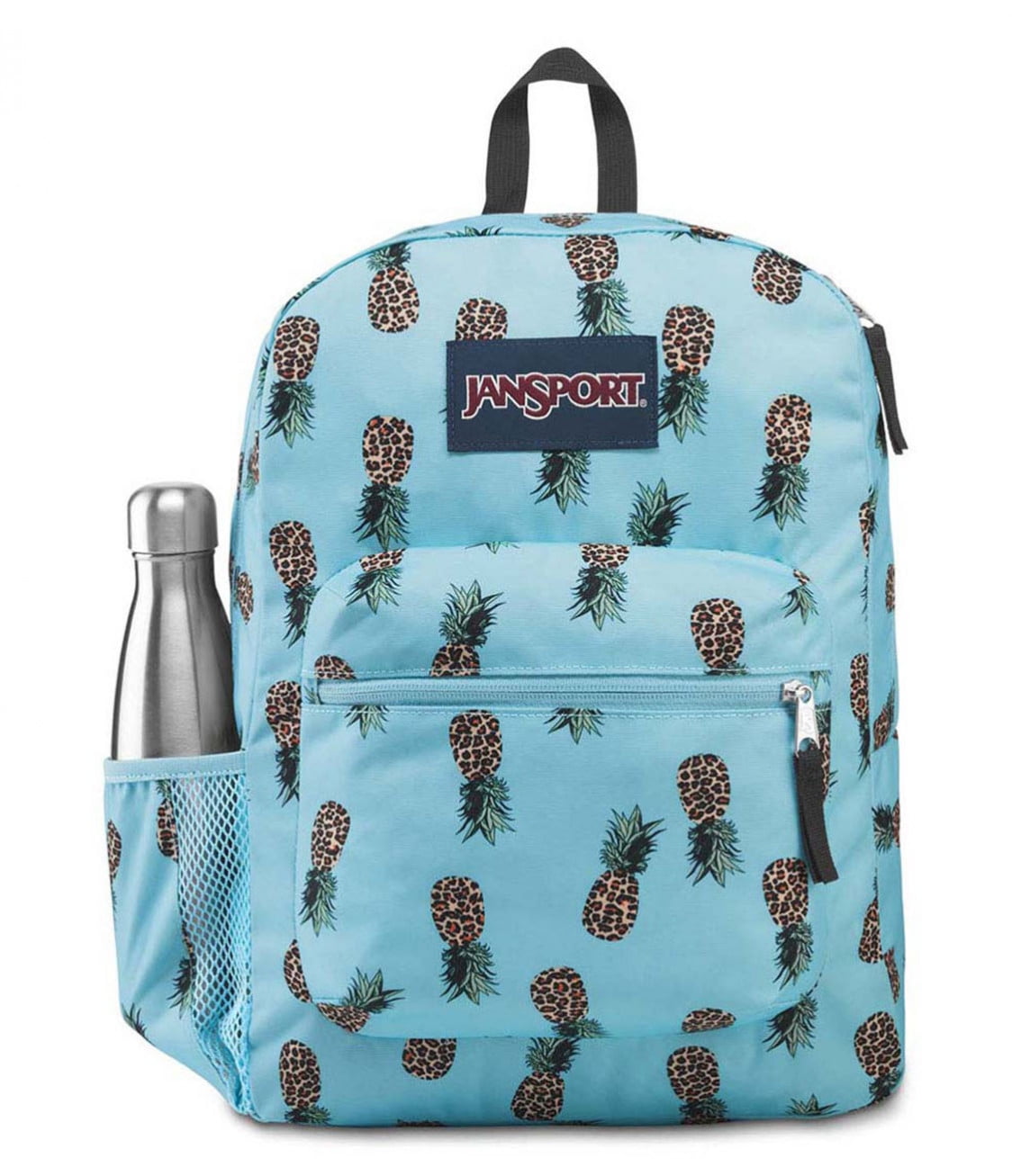 Travel or Work Bookbag with Water Bottle Pocket JanSport Cross Town Backpack School 