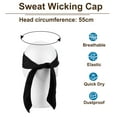 thumbnail image 4 of Uxcell Head Ties Headband Ninja Karate Headband Adjustable Sports Tie Back Black, 3 Pack, 4 of 7