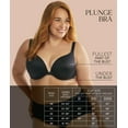 thumbnail image 5 of DreamFit Underwear for Women Plus Size Full Coverage Microfiber Underwire Everyday Plunge Bra with Adjustable Wide Straps, 5 of 6