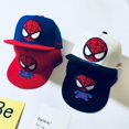 thumbnail image 3 of Gorra de béisbol infantil de Marvel, gorro de dibujos animados de Spiderman para niños y niñas de 2 a 8 años, 3 of 5