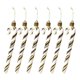 thumbnail image 2 of Paquete de 6 piezas inflables de bastón de caramelo, globo navideño de 13 cm, 2 of 5