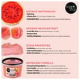 thumbnail image 3 of Organic Shop Watermelon & Peach Exfoliating Sense Booster Body Set – 100% Vegan & Organic, Natural Daily Exfoliant, Detox & Moisturizer, Body, Face, Hand & Foot, Intensive Care & Skin Toning. Pack 3, 3 of 10