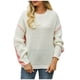 thumbnail image 1 of Puntoco-suéter informal para mujer, Jersey de punto con contraste de Color a la moda, suéter de manga larga con cuello redondo, liquidación de Navidad Puntoco Puntoco-5230, 1 of 8