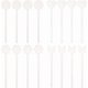thumbnail image 1 of 24 palitos acrílicos para cóctel de 7,2 pulgadas, 4 estilos, transparentes, para mezclar bebidas, para decorar cócteles, 1 of 6