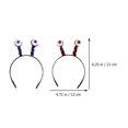 thumbnail image 2 of Miangastore Party Cosplay Accessories Purple Halloween Style 4Pcs 8.3X4.7In, 2 of 8