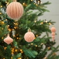thumbnail image 6 of Christmas Decor Qwtwty Christmas Decorations 24 Piece Flocked Christmas Balls Christmas Decoration SetMultiple Styles of Christmas Tree Decorations Can Also Be Used for Other Party, 6 of 7