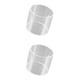 thumbnail image 1 of Conjunto de 2 Pantallas de Vidrio para Lámparas - Diseño Cilíndrico, 1 of 9