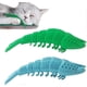 thumbnail image 1 of Cat Toothbrush Catnip Toy,Interactive Rubber Dental Care for Pet Kitten Kitty,Crayfish-Shaped Safe Chewing Toy Tooth Cleaning Durable Cat Toy-Green&Bl, 1 of 5