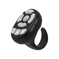 thumbnail image 1 of Seitruly Controlador remoto de anillo inalámbrico para operaciones de teléfonos móviles Dispositivo de cambio de página de control remoto Electrónica Negro, 1 of 6