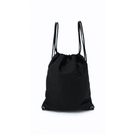 【13MONTH】Recycle String Backpack (BLACK) Amazon.com | Drawstring Tote Backpack Non-Woven Cinch Sack