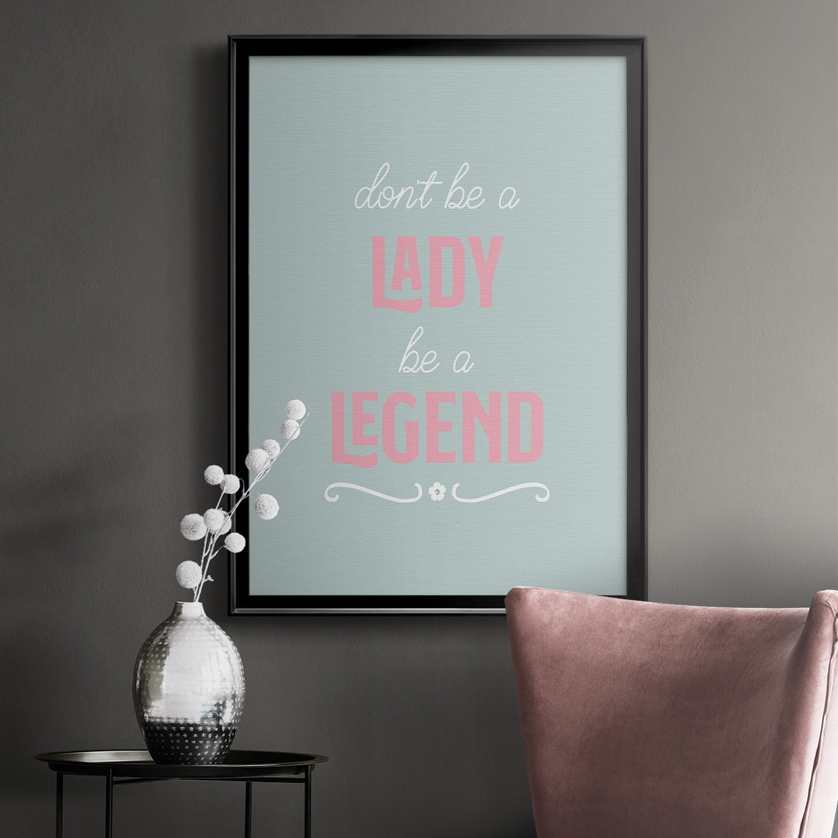 Lady Legend Premium Classic Framed Print - Ready to Hang