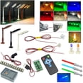 thumbnail image 2 of Bloque de construcción con control remoto LED de 0,8 mm, 1 x 1, 1 x 4, 1 x 2, lámpara de flash, luz de calle, sable de luz, foco, lámpara de vela, ladrillos, 2 of 5