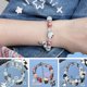 thumbnail image 4 of Pulsera de cascabel de gato Kt para mujer, diseño exclusivo, accesorios de dibujos animados de gran valor, regalos para novias, 4 of 7