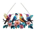 thumbnail image 2 of Yifare Spirit Birds, Sherum Spirit Birds, 2025 Sheremart Spirit Birds, Acrylic Hummingbird Suncatchers for Windows Hanging, Cute Bird Sun Catchers Indoor Decor, Birds for Bird Lovers, 2 of 7