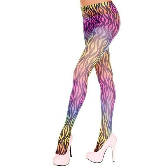 Music Legs Women's Women's Studs spandex opaque tights