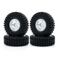 thumbnail image 1 of Neumáticos de coche RC 4 Uds con llantas de aleación de aluminio reemplazos para 1/24 Axial SCX24 90081 AXI00005 C10 AXI00006 AXI00002 RC Car Eccomum Neumático, 1 of 7