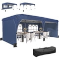 thumbnail image 1 of Outsunny 10 x 20 ft Pop Up Canopy Tent Instant Canopy w/ Reflective Strips, 1 of 10