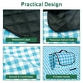 thumbnail image 4 of 59x78in Picnic Blanket Foldable Outdoor Beach Blanket Waterproof Quick Drying Picnic Mat 3 Layers Sandproof Beach Pad Mat Portable Machine Washable for Camping Hiking, 4 of 9