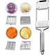 thumbnail image 1 of Utensilios de cocina de acero inoxidable rojo Panqueques Cucharas de silicona para cocinar pescado Espátula de metal, 1 of 6