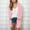 Hot Pink, variant on Women's Classic Cardigans Long Sleeve Open Front Casual Knit Sweaters Coat Trendy Dressy Lightweight Blouses with Pockets