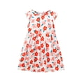 thumbnail image 2 of Aoujea Up to 50% off Baby Clothes for Girls Summer Toddler Baby Girls Sleeveless Dress Graphic Print Children's Clothing, 2 of 5