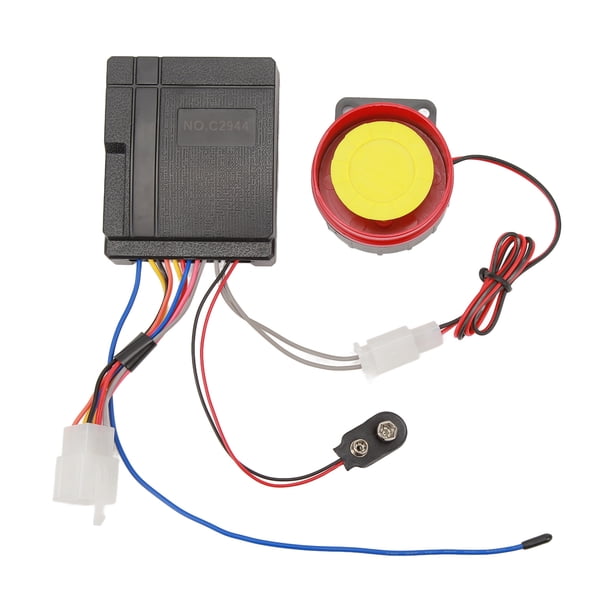 Alarma de control remoto Warner, alarma de seguridad para motocicletas, sistema de alarma antirrobo para motocicletas, sistema de seguridad para motocicletas, funcionalidad de alta precisión