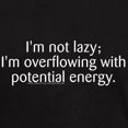 thumbnail image 3 of CafePress - I'm Not Lazy Dark T Shirt - Men's Classic Graphic Cotton T-Shirt, 3 of 4