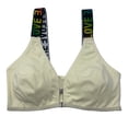 thumbnail image 3 of Everyday Wear Front-Closure Bralette with Lettered Straps and Adjustable Support for Comfort and Everyday Use, 3 of 5