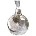 thumbnail image 1 of Fiudx Adorno de Ángel Navideño, Conmemorativo y Emotivo, Diseño de Alas Grabadas, Ideal para Árbol U Oficina, Regalo de Recuerdo para Seres Queridos, Colgante de 8 Cm., 1 of 1