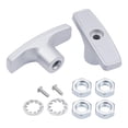 thumbnail image 1 of koolsoo 2 Pieces RV Waste Valve Handles RV Parts for Extension Rod Tank Hose Handles Gray, 1 of 9